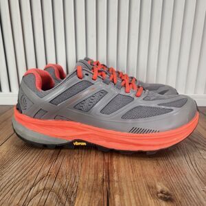 Topo Women's Athletic Shoes - Gray & Orange 7.5